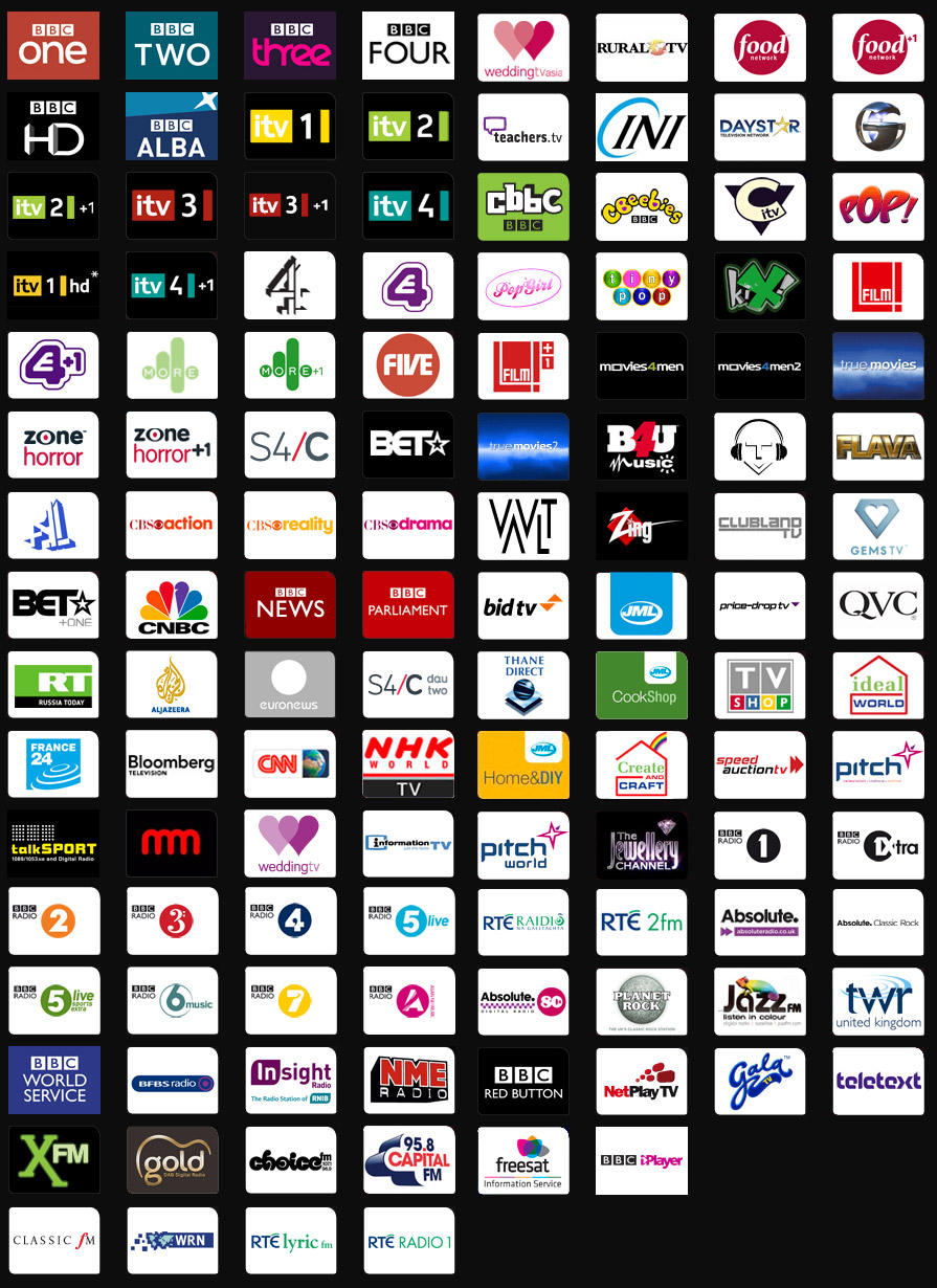 Freesat Channels